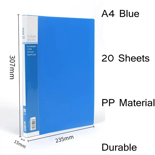 Data Bank A4 30 pages Clear Book.jpg